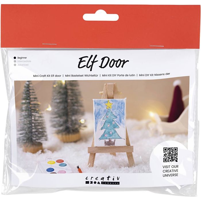 Mini Kit DIY Porte de Lutin, Artiste, 1 Pq.