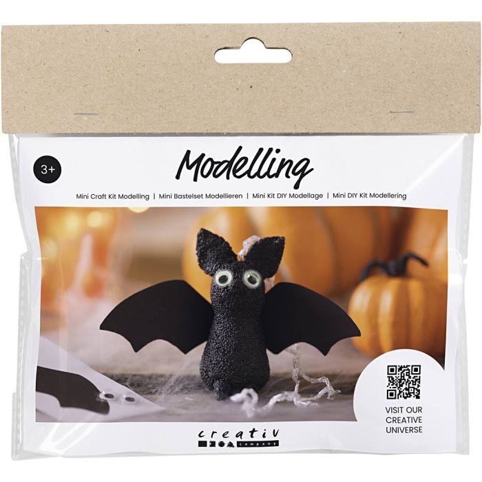 Mini Kit DIY Modelage , Chauve-souris, 1 Pq.