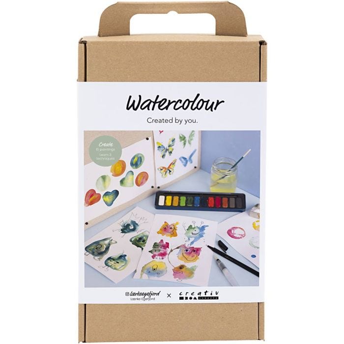 Kit DIY Aquarelle, 1 Pq.