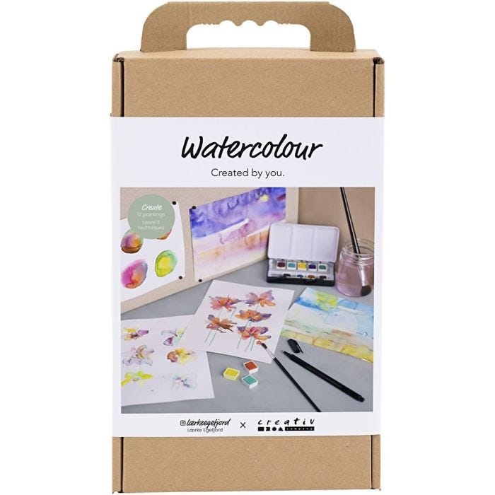 Kit DIY Aquarelle, 1 Pq.