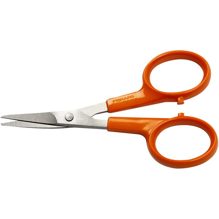 Ciseaux de Précision Classiques, L : 10 cm, kurvet spids, 1 pièce