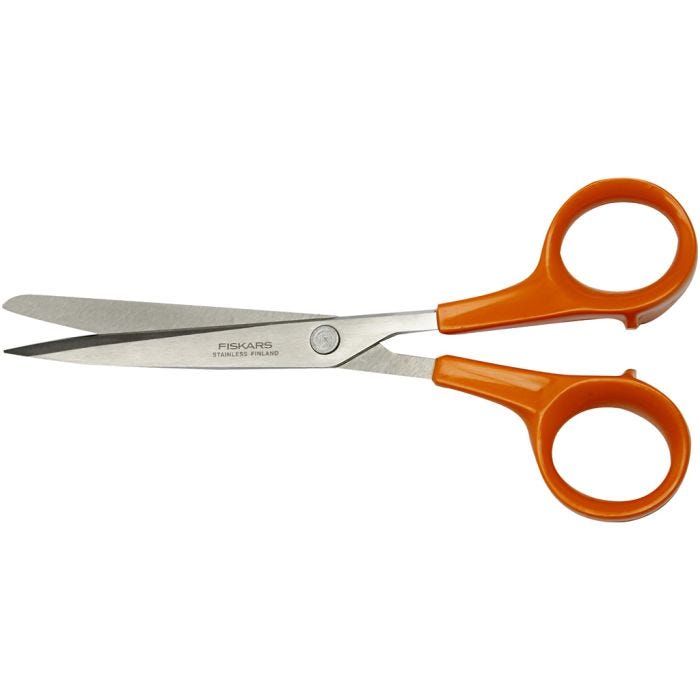 Fiskars Ciseaux Universels Standards, L : 17 cm, 1 pièce