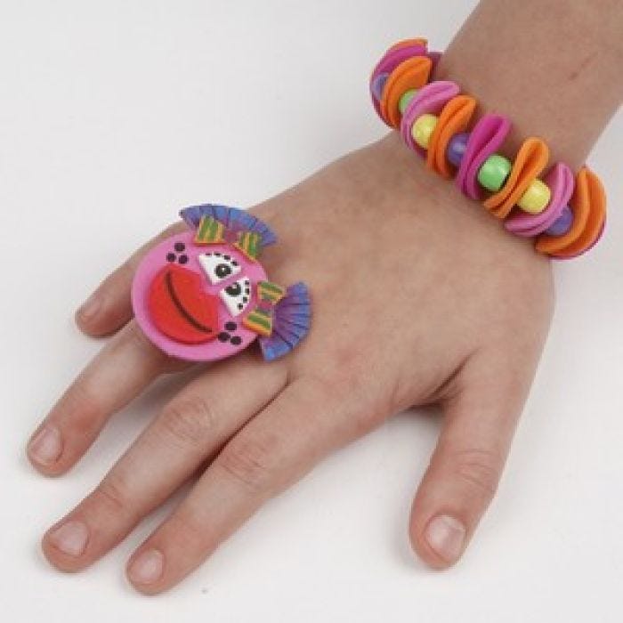 Foam Rubber Jewellery