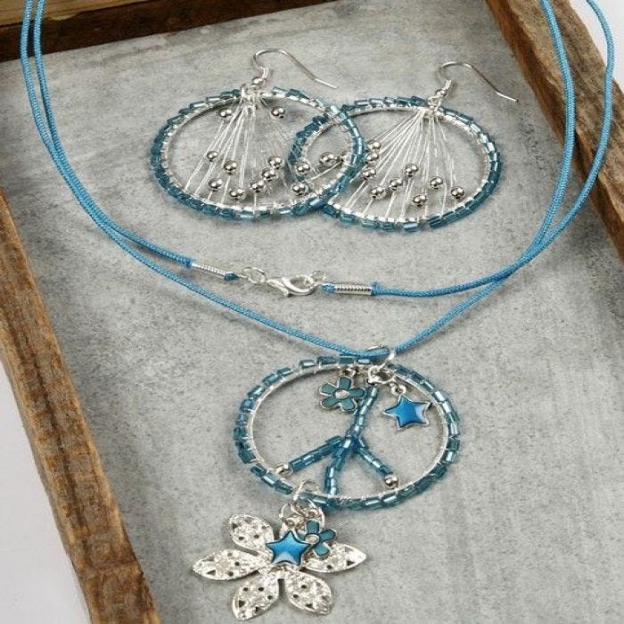 Colourful Peacock Jewellery