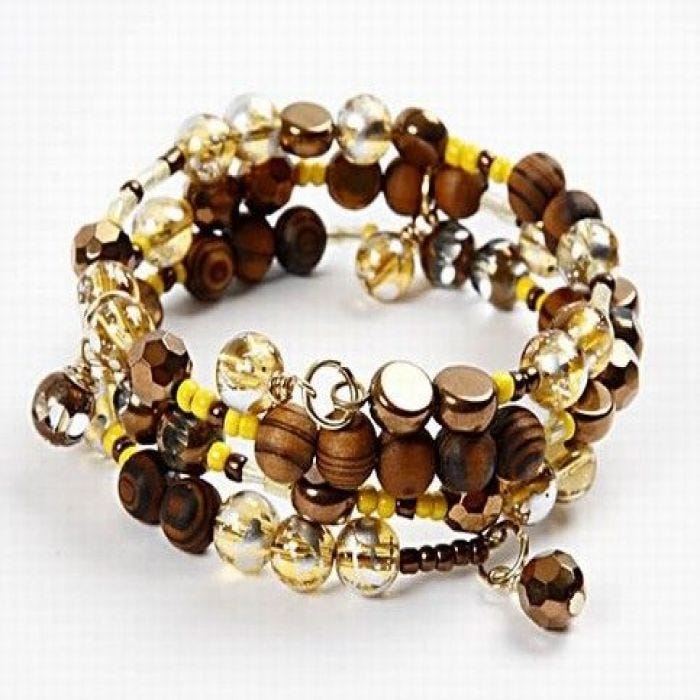 Memory wire bracelet