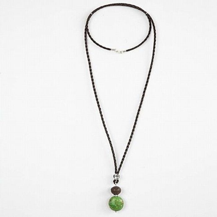 A necklace with a pendant