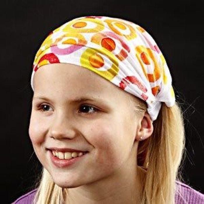 Bandana Hair Bands with stamp printing
