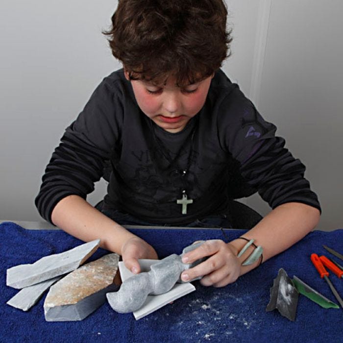 Figurine en stéatite