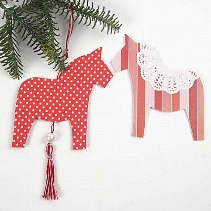 A Paper Horse for Hanging