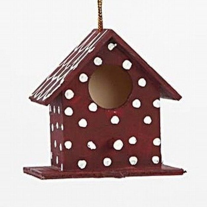 A Bird House with a Fabric Roof