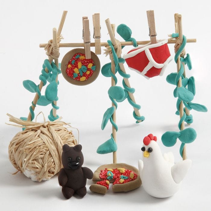 Confectionnez votre propre portant à vêtements avec des accessoires de Shaun le Mouton