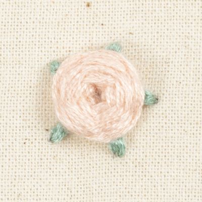 Comment broder des roses tissées