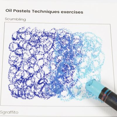 Comment utiliser la technique de broyage avec des pastels à l’huile