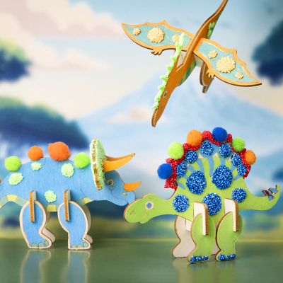 Dinosaures imaginatifs avec effets 3D cool