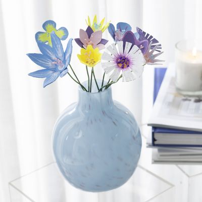 Fleurs faites à partir de boîtes à œufs