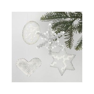 Décorations de Noël avec perles