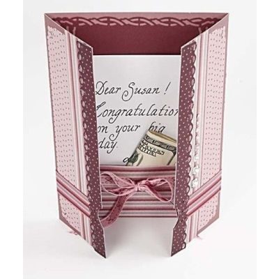 A Card for gift vouchers
