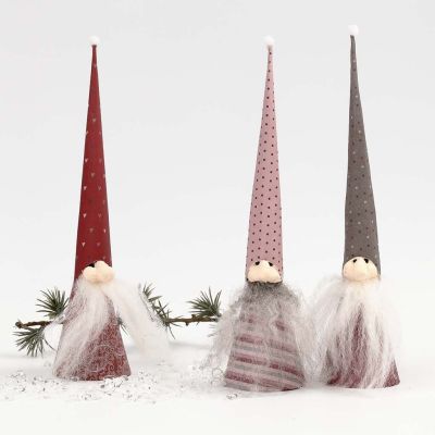 Lutins en cône en papier de Vivi Gade Design et Silk Clay