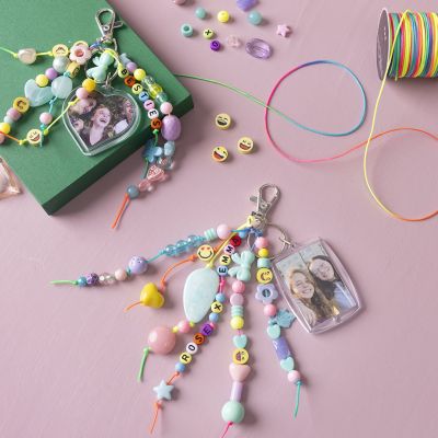 Photo et breloque perles