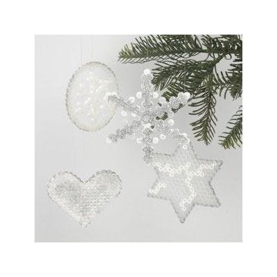 Décorations de Noël avec perles