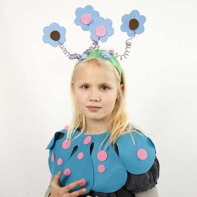 Flower hair band