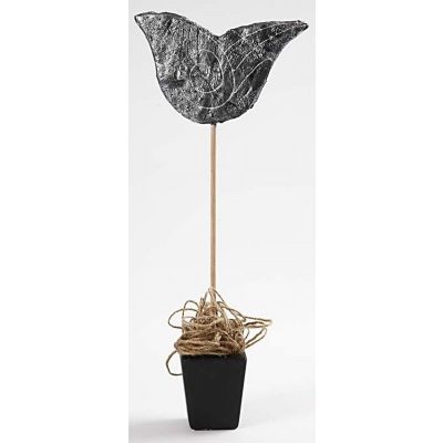 Weathercock with gauze bandage and Art Metal paint