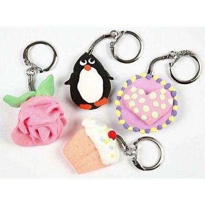 Pendants en Silk Clay