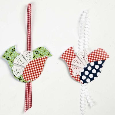 A Fifties Bird Hanging Decoration