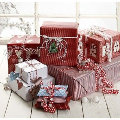 Papier cadeau avec Vivi Gade Design