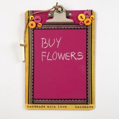 Plaque à pince avec peinture pour tableau et ruban adhésif de masquage