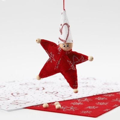 Un lutin en forme d'étoile