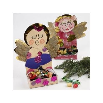 Angels with room for Christmas Treats