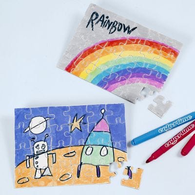 Des puzzles Jigsaw à colorier et à décorer