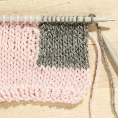 Comment tricoter avec la technique de l'Intarsia