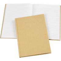 Cahier de notes, A5, 60 gr, brun, 1 pièce