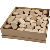Petites boîtes, H: 3 cm, d 4-6 cm, 144 pièce/ 1 Pq.