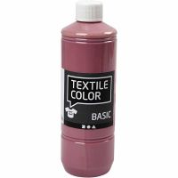 Peinture Textile Color, rose foncé, 500 ml/ 1 flacon