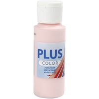 Peinture acrylique Plus Color, soft pink, 60 ml/ 1 flacon