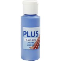 Peinture acrylique Plus Color, cobolt blue, 60 ml/ 1 flacon