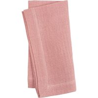 Serviettes en tissu, dim. 42 x 42 cm, 185 gr, rose, 2 pièce/ 1 Pq.