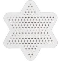 Plaque à picots, petite étoile, d 10 cm, 10 pièce/ 1 Pq.