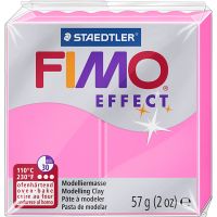 FIMO effect, rose néon, 57 gr/ 1 Pq.