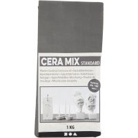 Plâtre de Paris Cera-Mix, gris clair, 1 kg