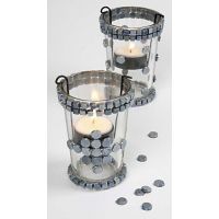 Candle Holders with Mosaic