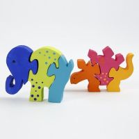 An animal-shaped wooden Jigsaw Puzzle