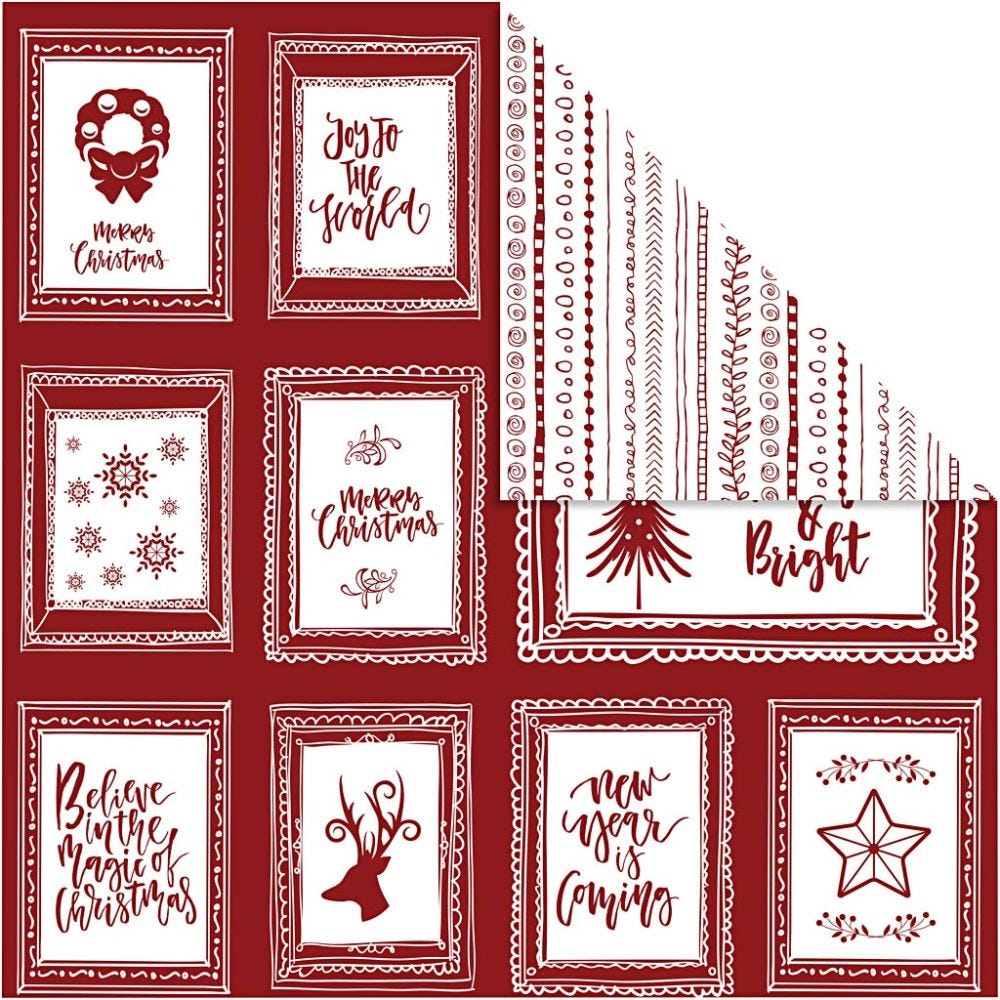 Papier Design, 30,5x30,5 , 180 gr, 50 flles/ 1 Pq.