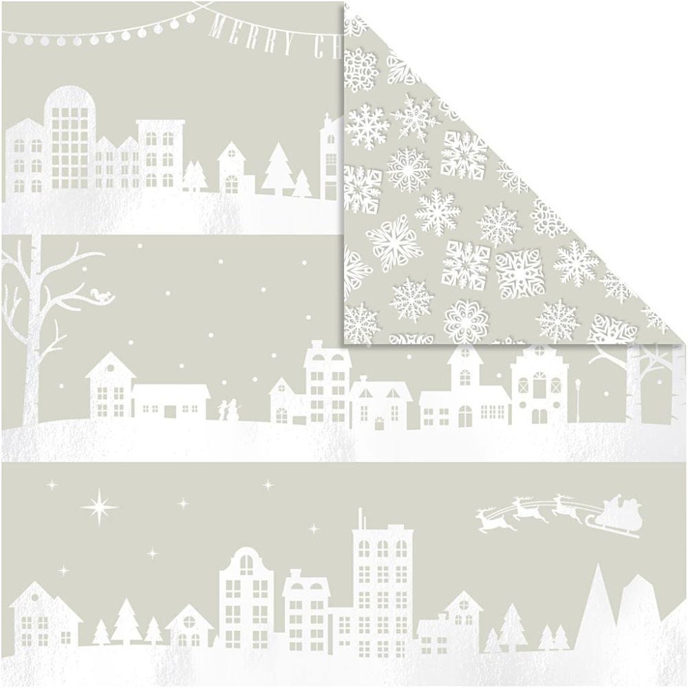 Papier design, 30,5x30,5 , 180 gr, 30 flles/ 1 Pq.