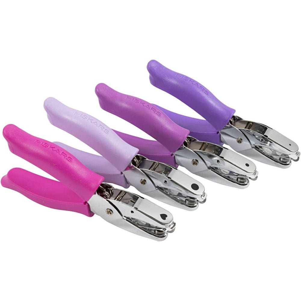 Pince perforatrice, diamètre intérieur 1,5+3+5+6 mm, 4 pièce/ 1 Pq.