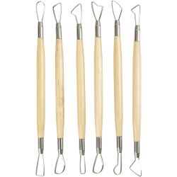 Outils de boucle en argile