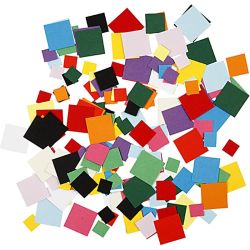 Mosaïques en papier cartonné